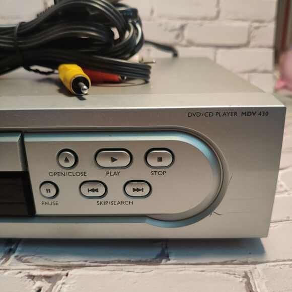 Magnavox Philips DVD/CD/MP3 Player Combo w/ Remote,TruSurround Sound - Tested - Picture 7 of 12